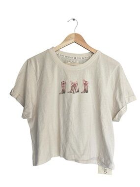 NWT Recycle Threads Graphic Cowgirl Tee